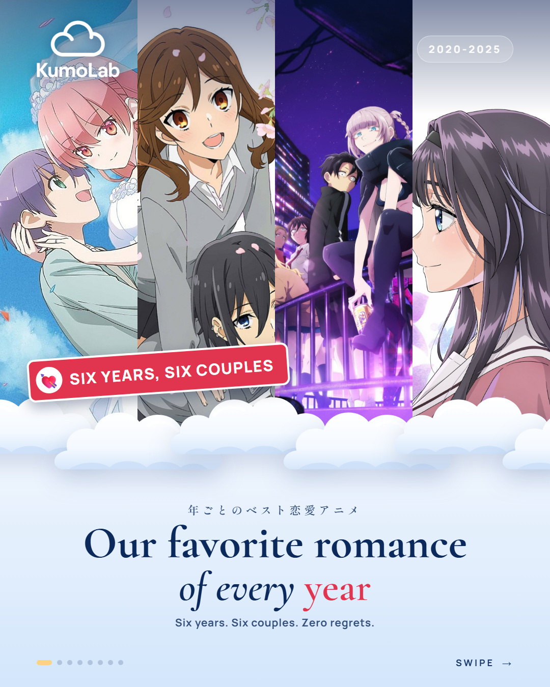 Our favorite romance of every year